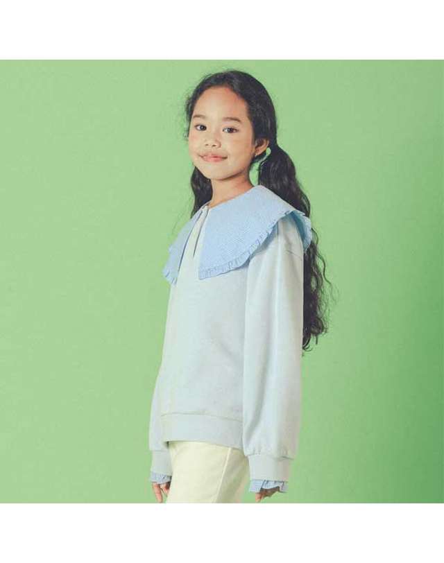 아이러브제이 B. 비엘라 빅카라 맨투맨 티 JUWTO31 착용컷