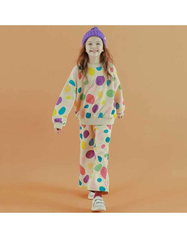 아이러브제이 M. 젤리빈 맨투맨 티 JUWTO30 착용컷