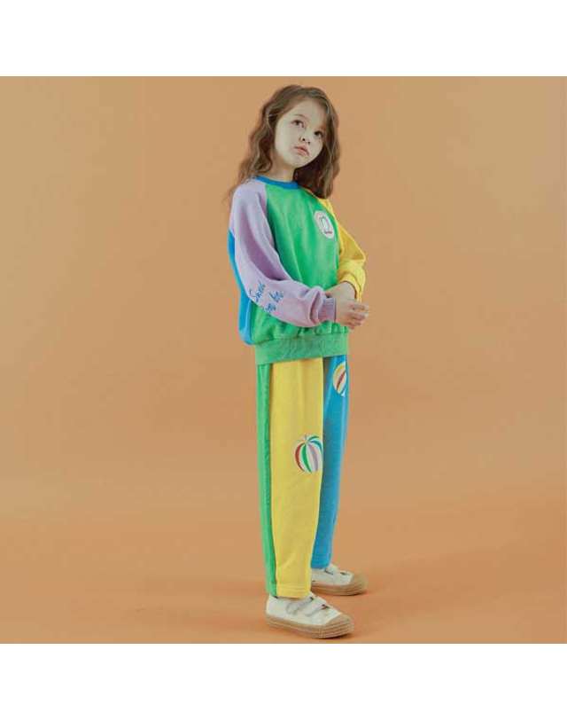 아이러브제이 M. 사탕맛 배색팬츠 JUWPT12 착용컷