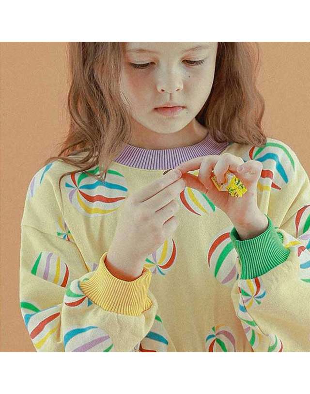 아이러브제이 M. 레트로 캔디 원피스 JUWOP10 착용컷