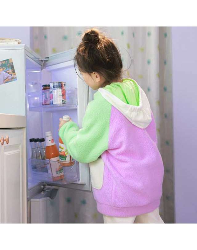 아이러브제이 Y. 코튼캔디 프리스 집업 JUEOU08 착용컷