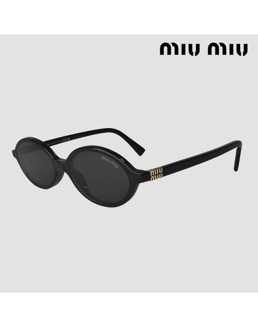 미우미우 리가드 선글라스 MU 04ZS 1AB5S0 블랙