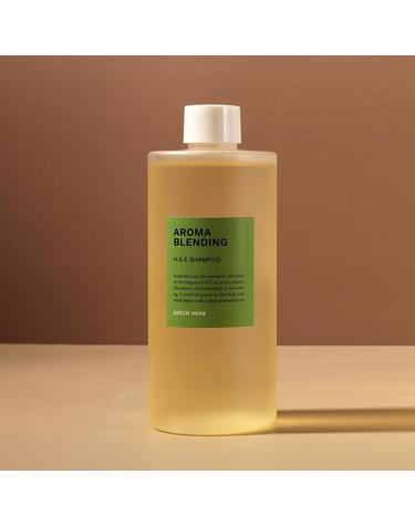 소소코 아로마 부드러운 모발 두피 저자극 HGE 순한 샴푸 그린허브 350ml