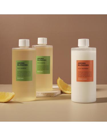 소소코 아로마 부드러 운 모발 두피 저자극 HGE 순한 샴푸 그린허브 350ml  3종 택1
