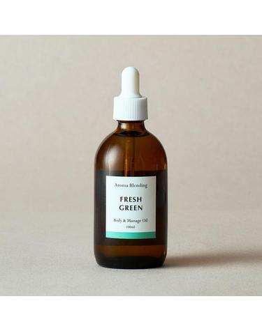 소소코 자연 순수 아로마 바디 트리트먼트 오일 마사지오일 프레쉬그린 100ml 라이트버전