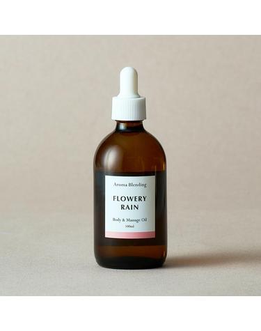 소소코 자연 순수 아로마 바디 트리트먼트 오일 마사지오일  플라워리레인 100ml 라이트버전