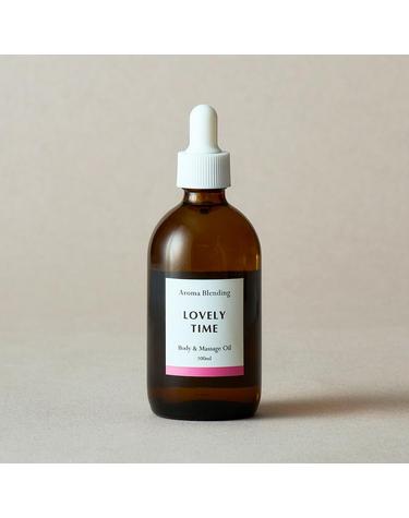 소소코 자연 순수 아로마 바디 트리트먼트 오일 마사지오일 러블리타임 100ml 라이트버전