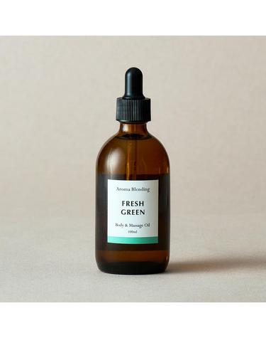 소소코 자연 순수 아로마 바디 트리트먼트 오일 마사지오일 프레쉬그린 100ml 헤비버전