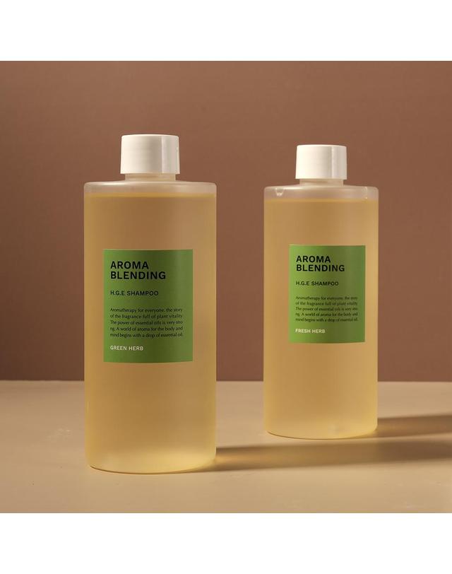 소소코 소소코 아로마 부드러 운 모발 두피 저자극 HGE 순한 샴푸 그린허브 350ml 3종 택1 착용컷