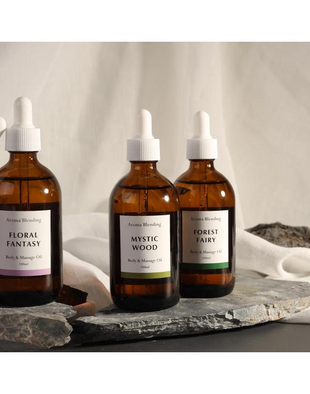 소소코 소소코 자연 순수 아로마 바디 트리트먼트 오일 마사지오일 프레쉬그린 100ml 라이트버전 착용컷