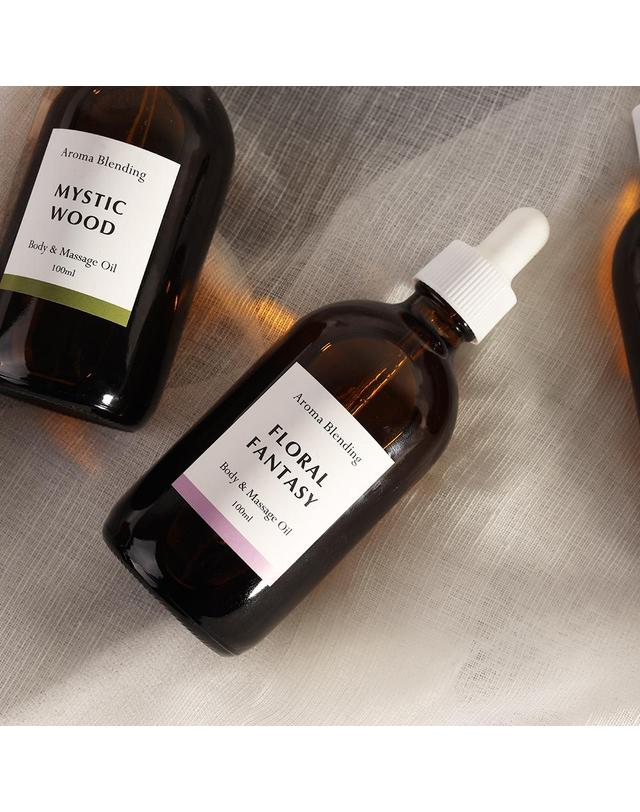 소소코 소소코 자연 순수 아로마 바디 트리트먼트 오일 마사지오일 라벤더드림 100ml 라이트버전 착용컷