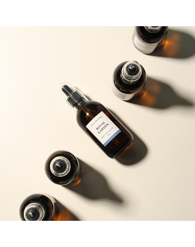 소소코 소소코 자연 순수 아로마 바디 트리트먼트 오일 마사지오일 플라워리레인 100ml 헤비버전 착용컷