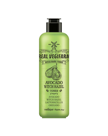 포더스킨 슈퍼푸드 리얼 베지팜 위치 하젤 토너 280ml 아보카도