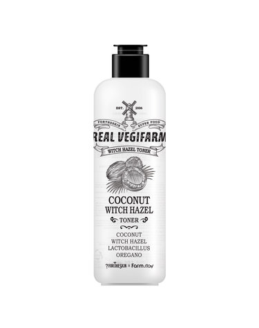 포더스킨 슈퍼푸드 리얼 베지팜 위치 하젤 토너 280ml 코코넛
