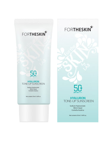 포더스킨 히알루론 톤 업 선스크린 50ml SPF50+/PA++++