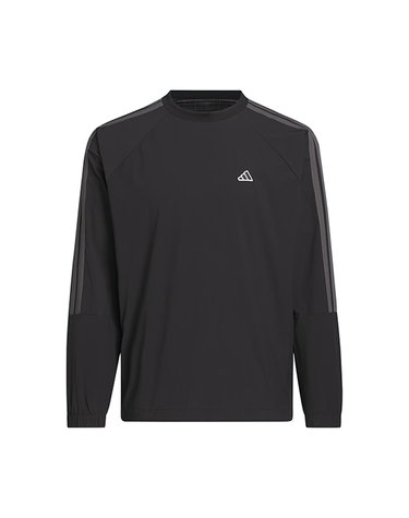 아디다스 골프 남성 26FW 3-스트라이프 우븐 크루 스웨트셔츠 KH0125