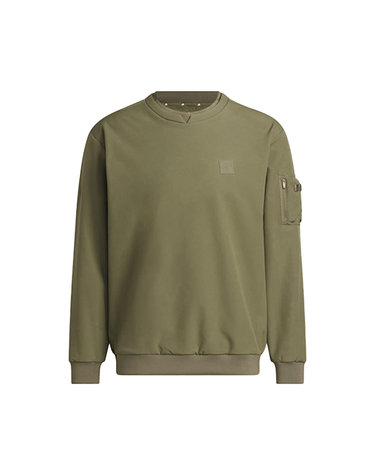 아디다스 골프 남성 26FW Climawarm 브러쉬드 크루 탑 KH0131