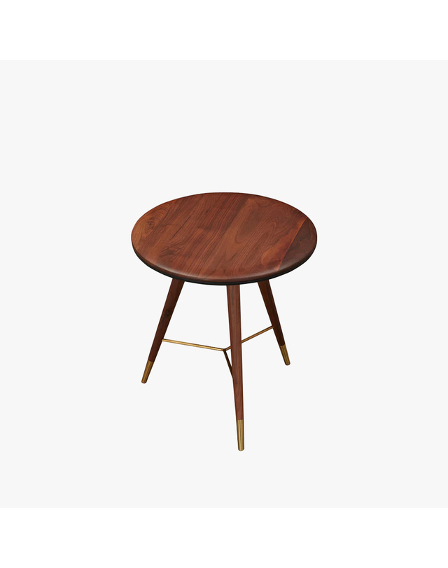 코뮨 볼타 사이드테이블 - 월넛 착용컷