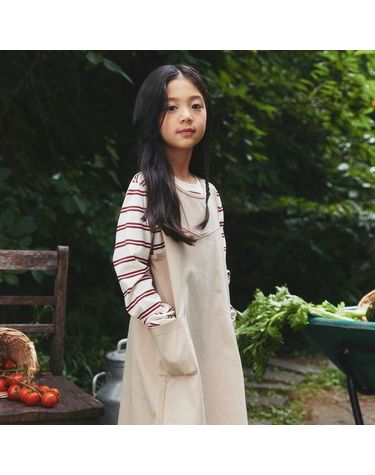 [보리보리]  치노 레이어드 원피스 ITF11NA53M_BG