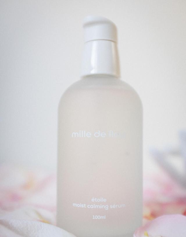 밀드플레르 에뚜알 모이스트 카밍 세럼 100ml 착용컷