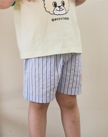 샤인스트라이프쇼츠 블루