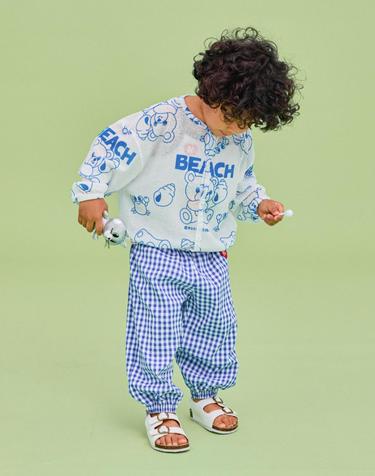트로피컬썸머가디건 블루