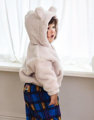 덤블보아 곰돌이 후디 터피 아이보리
