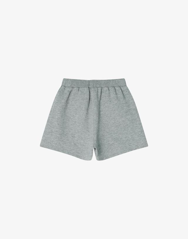 로토토베베 아웃포켓 숏 팬츠 멜란지그레이 그린 착용컷