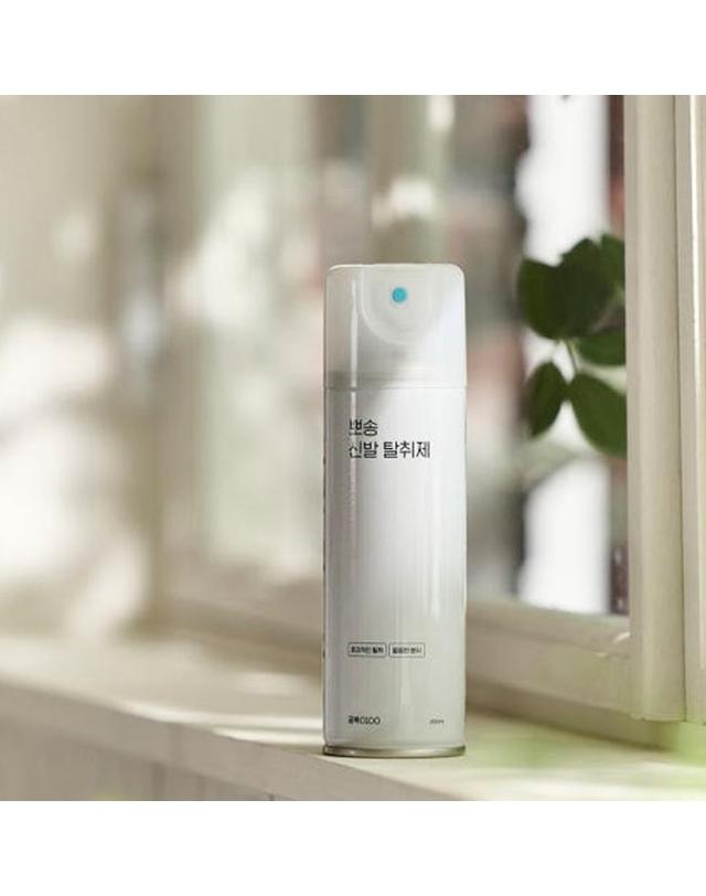 공백0100 공백 뽀송 신발 탈취제 (그린 포레스트 향) 신발장/옷장/차량 가능 2개 착용컷