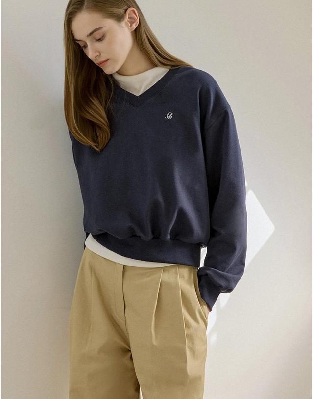 앳코너 클래식 치노 팬츠 베이지 AT5PAF091BI 착용컷