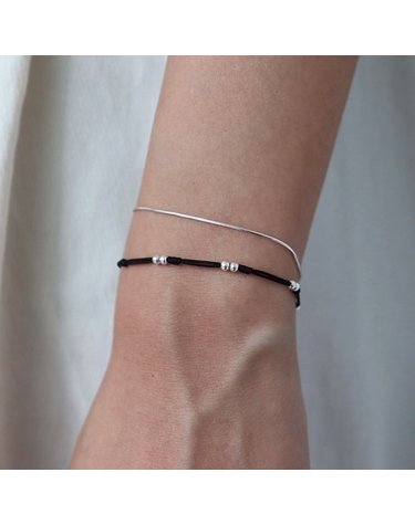 [Silver925] Basic knot bracelet