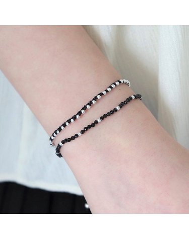 [Silver925] Layered knot bracelet