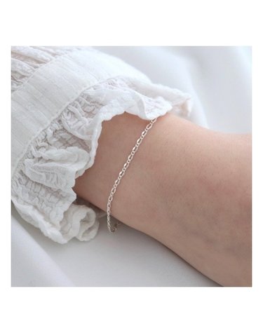 [Silver925] Slim chain bracelet