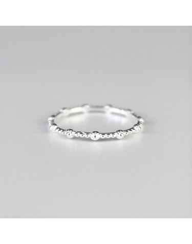 [Silver925] Elegance dot ring