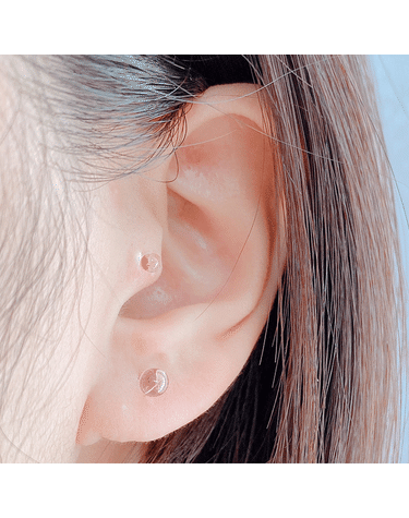 산소같은 너 투명 실리콘 피어싱(1ea)