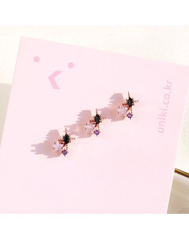 [낱개판매] 루시퍼 썬더 별 트라거스 귓바퀴 피어싱