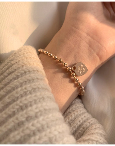 (써지컬스틸) Love Forever Bracelet D 40