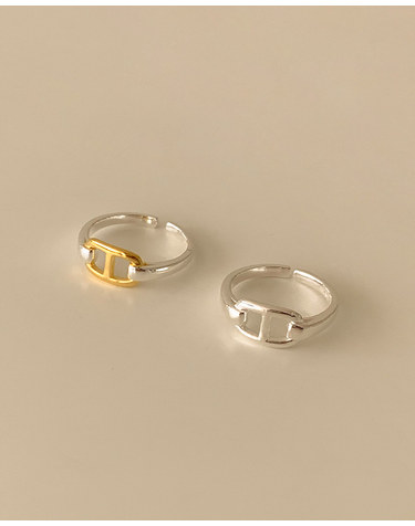 [925 silver] Belt ring B 19