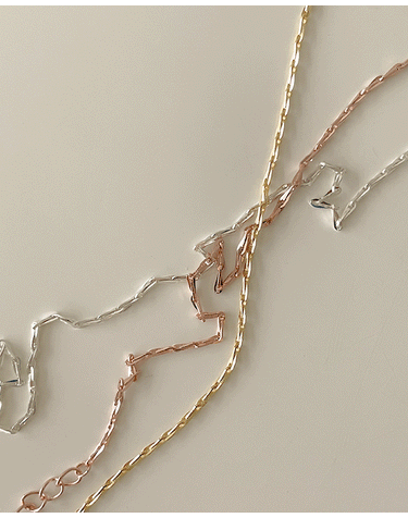 [925 Silver] Sun Basic Anklet L 24