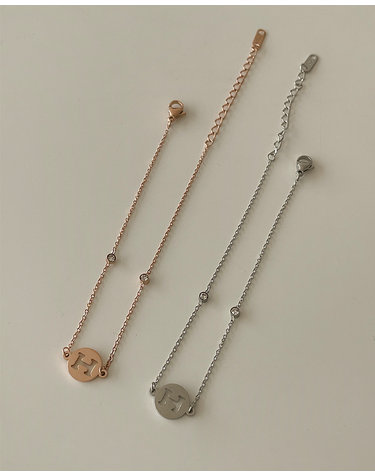 [써지컬] Simple H One Anklet L 17