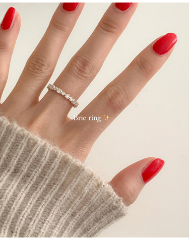 [925 Silver] Brie ring B 15