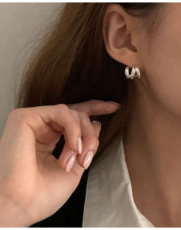 [925 Silver] Mode earrings E 184