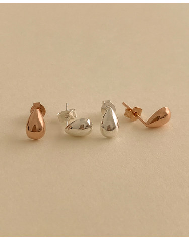[925 Silver] Rabbit poo earrings E 178
