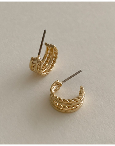 royal ring earrings E 165