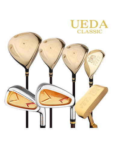 UEDA 우에다 프리미엄 클래식 골드 여성 클럽 풀세트 13PCS
