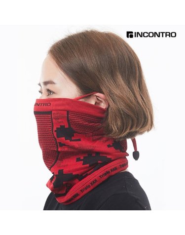 인콘트로 겨울 방한 귀걸이형 엑스밴드 마스크 넥워머