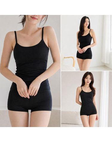 [보리보리] 여성 면 1부 속바지 이너팬츠 스커트 원피스 데일리 속반바지