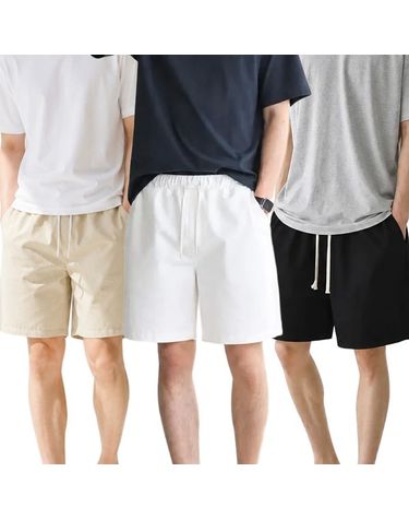 [보리보리] 남자 5부 쇼츠 여름 밴딩 반바지 홈웨어 트레이닝팬츠