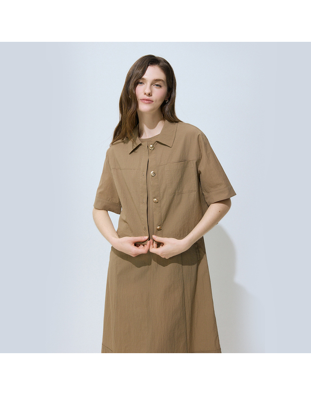 요하넥스 [요하넥스] 셔츠 셋트 플레어원피스 착용컷
