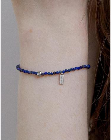 Pumpkin beads bracelet (Lapis lazuli) BH7B4A718WB175